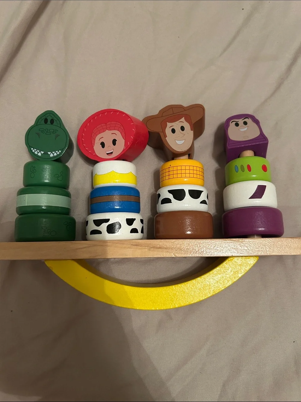 Wooden Stacking Balance Toy - Multicolor Kids Playset